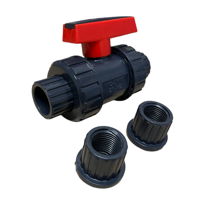 PVC True Union Ball-Valve Sch80